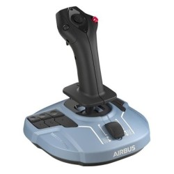 TCA Sidestick Airbus edition Negro  Azul USB Palanca de vuelo Analgico/Digital PC