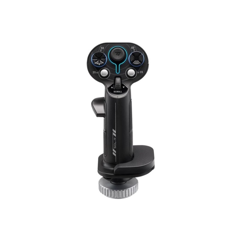 Sol-R 3 AVA Add-On Grip Negro USB Palanca de vuelo Analgico/Digital PC
