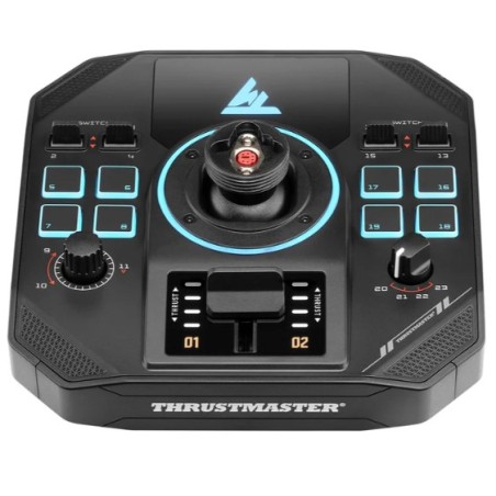 Sol-R 5 Base Negro USB Base de joystick Analgico/Digital PC