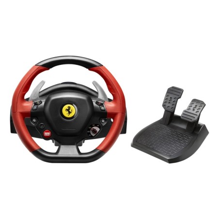 Ferrari 458 Spider Negro  Rojo USB Volante + Pedales Xbox One