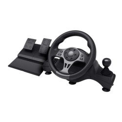 GXT 289 Movi Negro USB Volante + Pedales Nintendo Switch  PlayStation 4  Xbox One S  Xbox One X  Xbox Series S  Xbox Series X