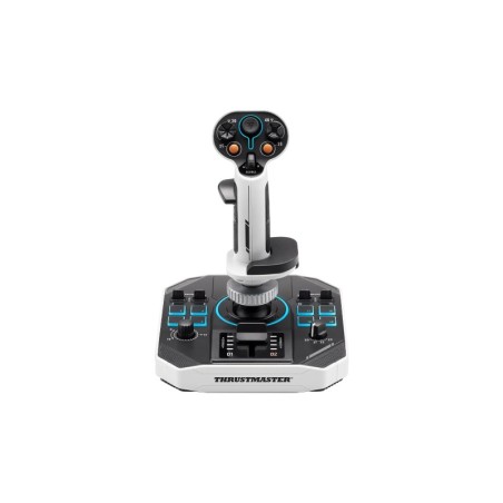 Sol-R 1 Flightstick Negro  Blanco USB Palanca de vuelo Analgico/Digital PC