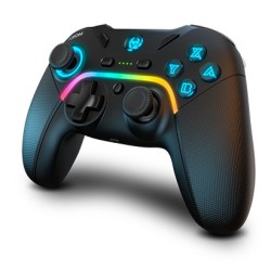 Kayros Negro Bluetooth Gamepad Analgico/Digital Android  Nintendo Switch  PC  iOS