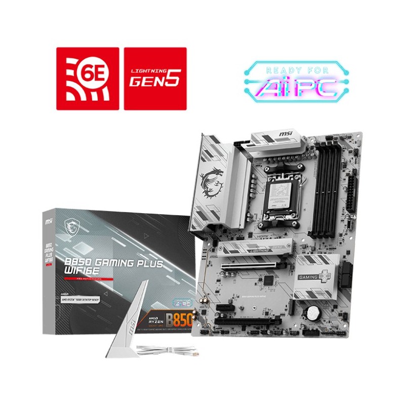 B850 GAMING PLUS WIFI6E AMD B850 Zcalo AM5 ATX