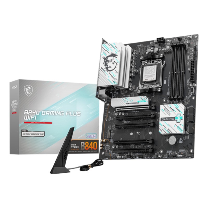 B840 GAMING PLUS WIFI placa base AMD B840 Zcalo AM5 ATX