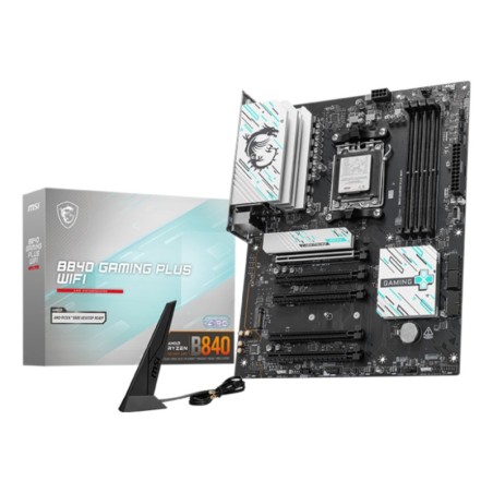 B840 GAMING PLUS WIFI placa base AMD B840 Zcalo AM5 ATX