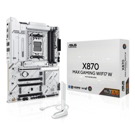 X870 MAX GAMING WIFI7 W AMD X870 Zcalo AM5 ATX