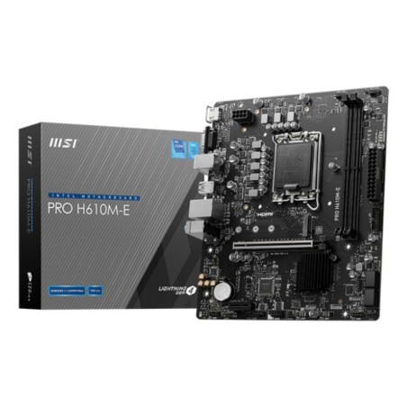 PRO H610M-E placa base Intel H610 LGA 1700 micro ATX