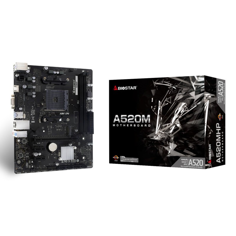 A520MHP placa base AMD A520 Zcalo AM4 micro ATX