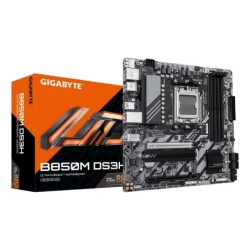 B850M DS3H Placa Base - Procesadores AMD Ryzen Serie 9000  16+2+2 fases VRM digitales  hasta 8200MHz DDR5 (OC)  1xPCIe 5.0 + 1xP