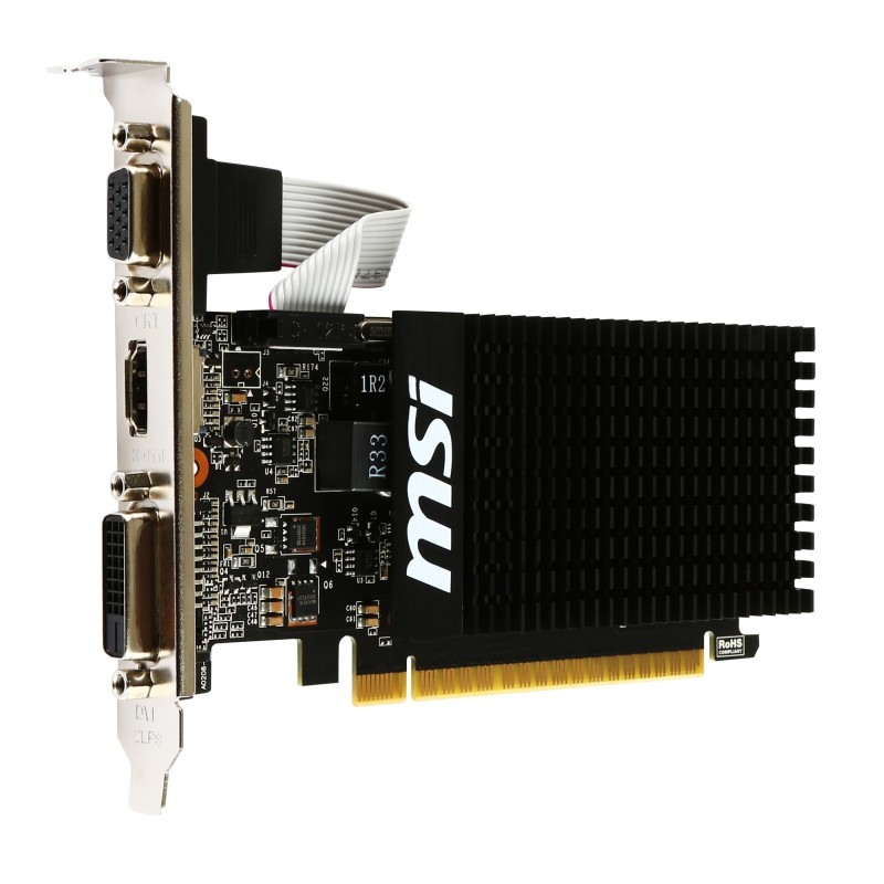 GT 710 2GD3H LP tarjeta grfica NVIDIA GeForce GT 710 2 GB GDDR3