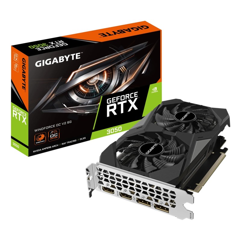 GeForce RTX 3050 WINDFORCE OC V2 6G NVIDIA 6 GB GDDR6