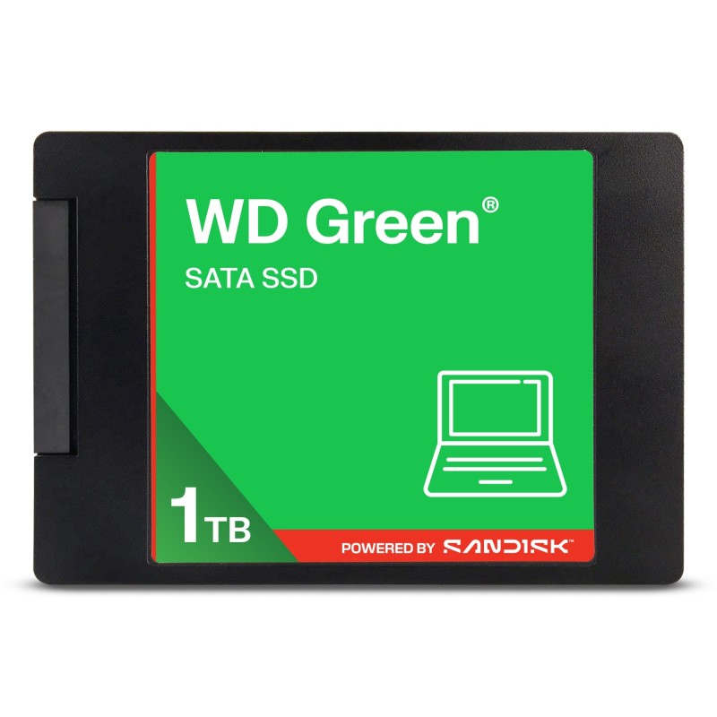 Green WDS100T5G0A 1 TB 2.5" Serial ATA III 3D NAND