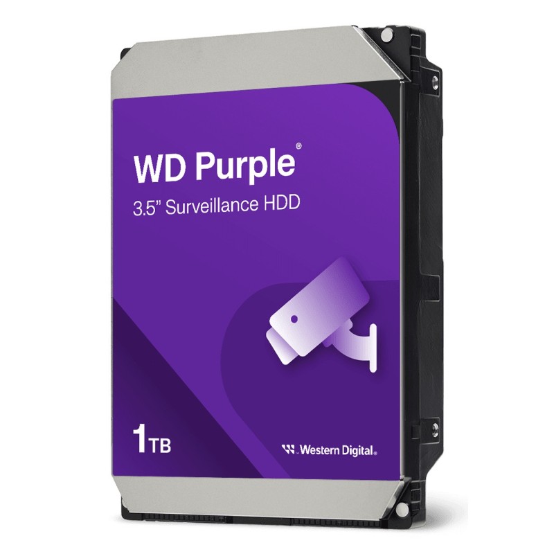 Purple disco duro interno 1 TB 5400 RPM 64 MB 3.5" Serial ATA III