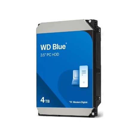 WD Blue 3.5-Inch PC HDD disco duro interno 4 TB 5400 RPM 128 MB 3.5" Serial ATA III