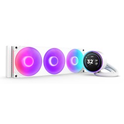Kraken Elite 360 RGB Procesador Sistema de refrigeracin lquida todo en uno 12 cm Blanco 1 pieza(s)