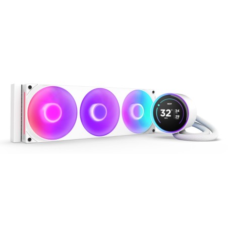 Kraken Elite 360 RGB Procesador Sistema de refrigeracin lquida todo en uno 12 cm Blanco 1 pieza(s)