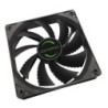 AF12  ventilador para PC  12cm 12v  14dB  9 aspas  1200 RPM  negro