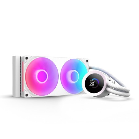 Kraken Plus RGB 240 Procesador Sistema de refrigeracin lquida todo en uno 12 cm Blanco