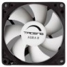 3AURAII8  Ventilador Ordenador 8 cm  Ultrasilencioso  Antipolvo  Negro