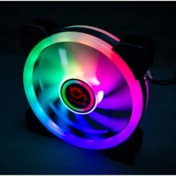 Ventilador caja RGB Iris Spectrum 16Led 12cm (compatible slo con caja Tal-Cronos)