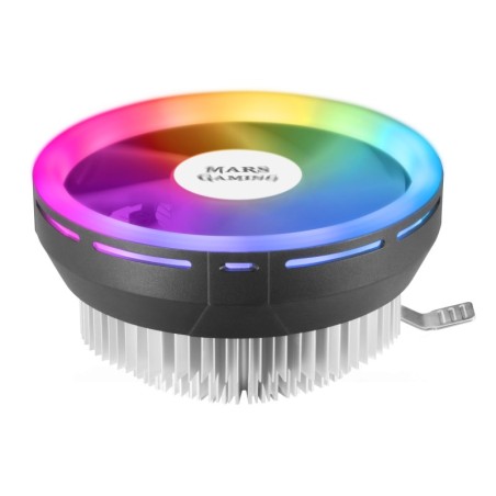 MCPU120  Disipador CPU RGB TDP 120W  Silencioso PWM 12cm  Perfil Bajo