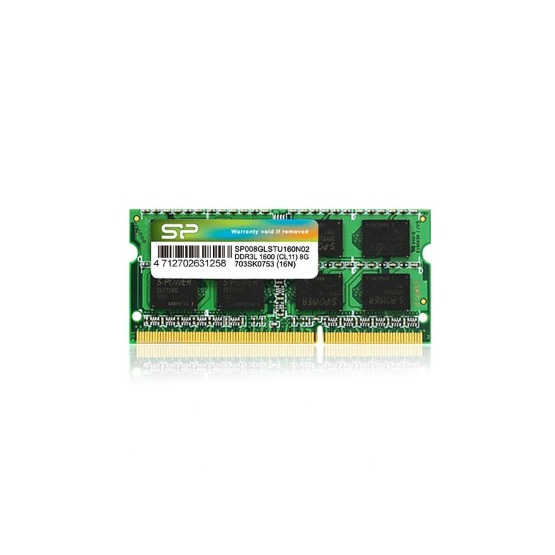 8GB DDR3L SO-DIMM mdulo de memoria 1 x 8 GB 1600 MHz