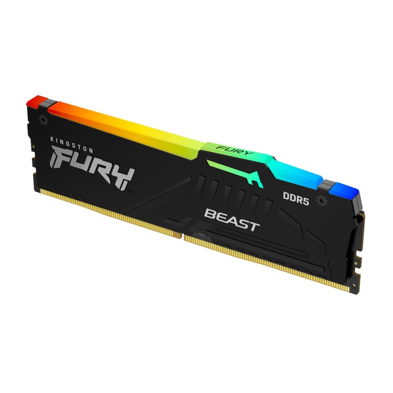 FURY Beast 16GB 6400MT/s DDR5 CL32 DIMM RGB EXPO