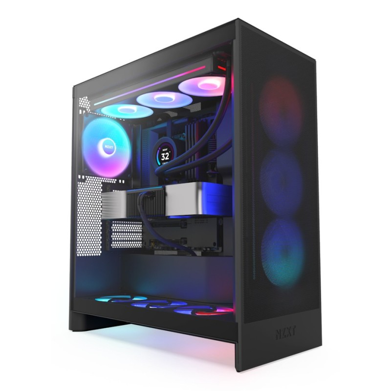 H7 Flow RGB Midi Tower Negro