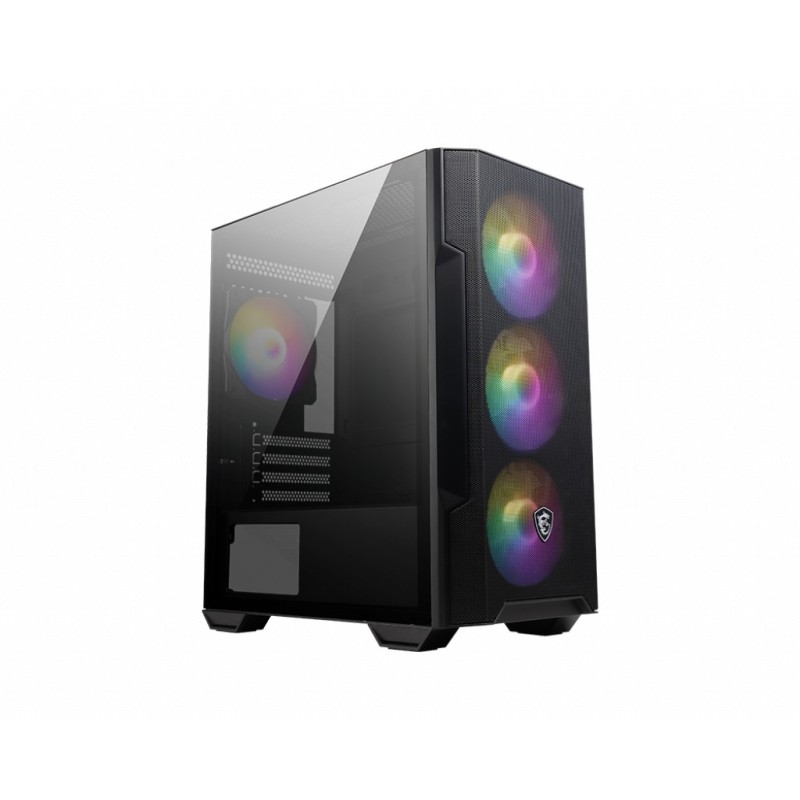 MAG Forge M100R Micro Torre Negro  Transparente