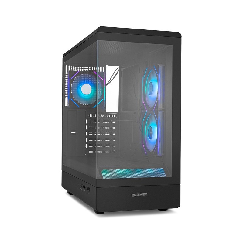 Hummer NXHUMMERSIGNALBK carcasa de ordenador Midi Tower Negro