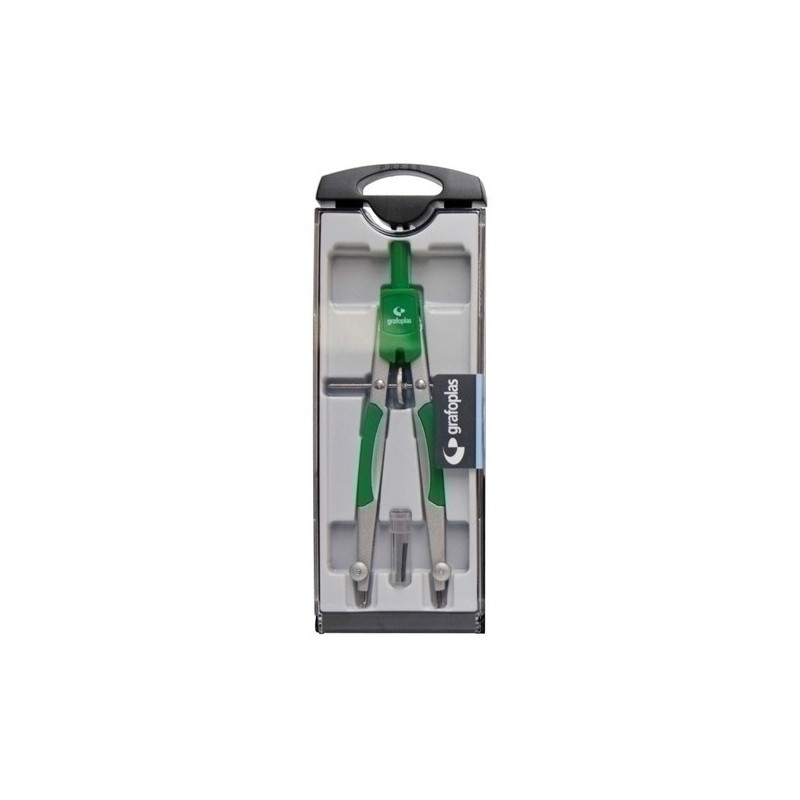 COMPAS GRAFOPLAS MICROMETRICO VERDE