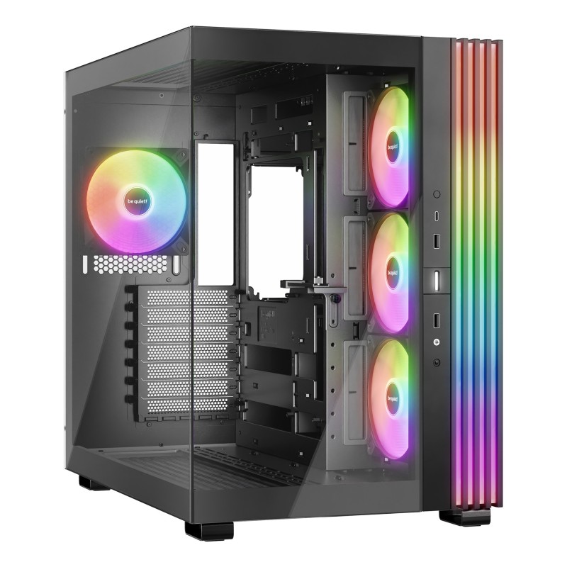 LIGHT BASE 600 LX Black Midi Tower Negro