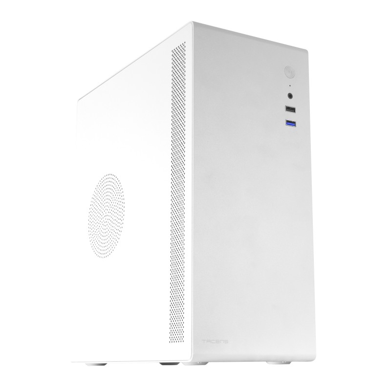 NOVAX  Caja PC Ultracompacta Micro-ATX  Diseo Totalmente Metlico Ultrarresistente  1x Ventilador Trasero 80mm  Caja Minitorre co