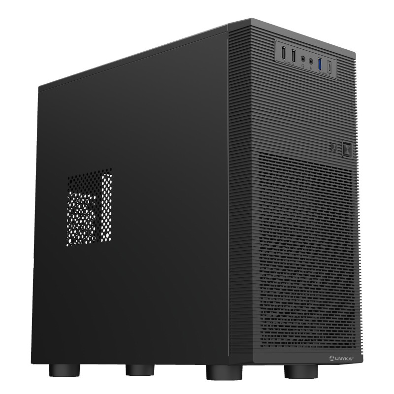 Caja Micro ATX AERO C15 con fuente ATX de 500W