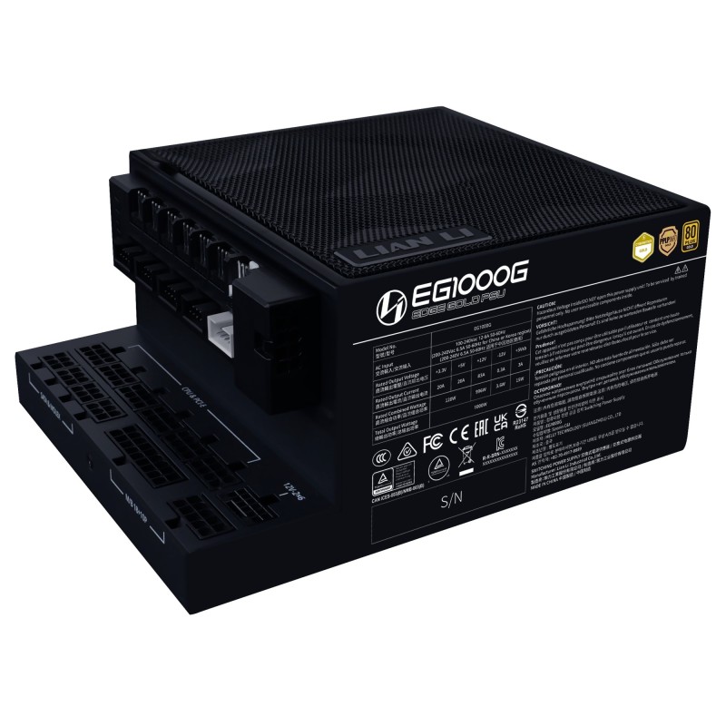 EG1000G unidad de fuente de alimentacin 1000 W 24-pin ATX SFX Negro