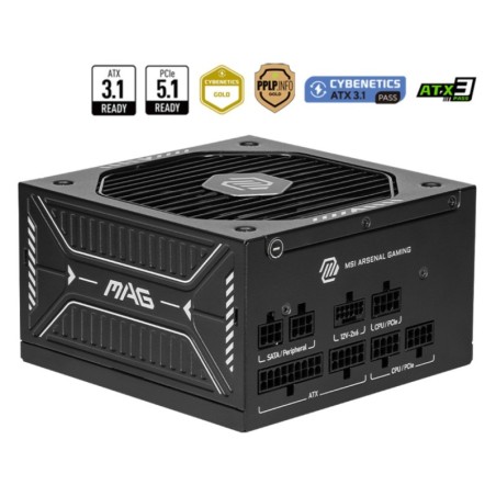 MAG A750GLS PCIE5 unidad de fuente de alimentacin 750 W 24-pin ATX ATX Negro