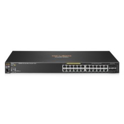 Aruba Networking Aruba 2530 24G PoE+ Gestionado L2 Gigabit Ethernet (10/100/1000) Energa sobre Ethernet (PoE) 1U Negro