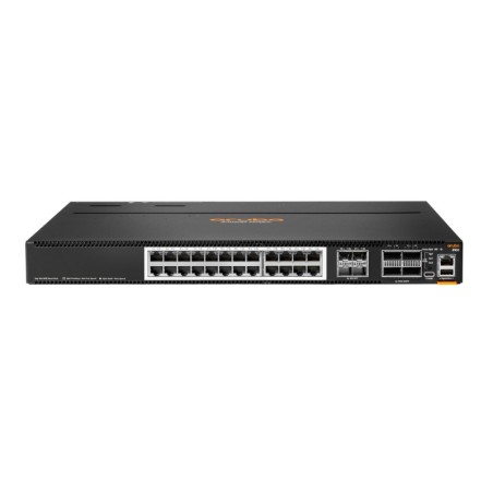 Aruba Networking CX 8100 24x10G Base-T 4x10G SFP+ 4x40/100G QSFP28 FB 3Fan 2AC PSU Gestionado L3 10G Ethernet (100/1000/10000) 1