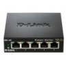 DGS-105 switch No administrado L2 Gigabit Ethernet (10/100/1000) Escritorio Negro