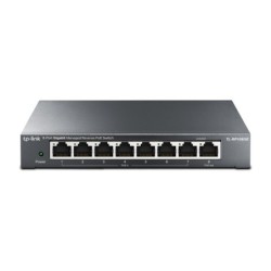Omada TL-RP108GE switch Gestionado L2 Gigabit Ethernet (10/100/1000) Energa sobre Ethernet (PoE) Negro
