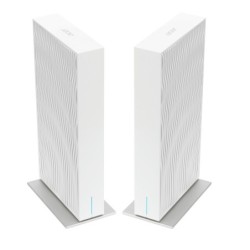 Wave 7  wifi 7 Mesh Router  EU plug  dual pack Dual-band (2.4GHz + 5GHz or 2.4GHz + 6GHz) Wi-Fi 7 (802.11be) 4