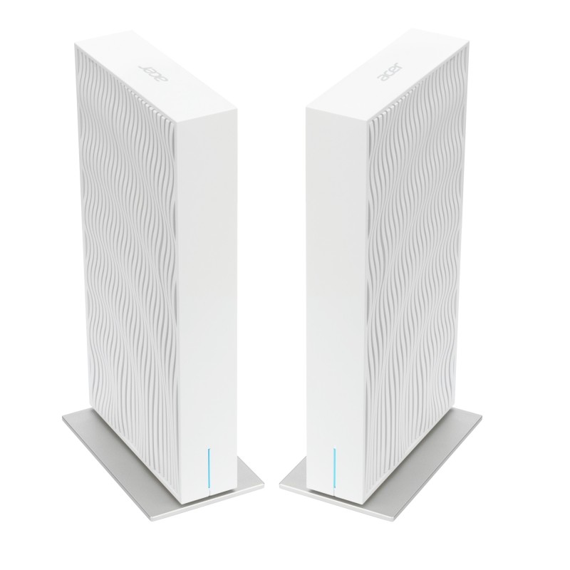 Wave 7  wifi 7 Mesh Router  EU plug  dual pack Dual-band (2.4GHz + 5GHz or 2.4GHz + 6GHz) Wi-Fi 7 (802.11be) 4
