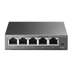 TL-SG105E Gestionado L2 Gigabit Ethernet (10/100/1000) Negro