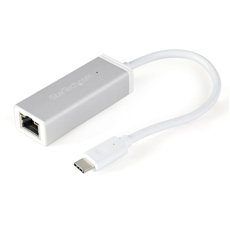 Adaptador de Red Ethernet Gigabit USB-C - Aluminio - Compatible con Puertos Thunderbolt 3 - Adaptador de Red LAN Externo USB Tip