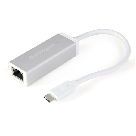 Adaptador de Red Ethernet Gigabit USB-C - Aluminio - Compatible con Puertos Thunderbolt 3 - Adaptador de Red LAN Externo USB Tip