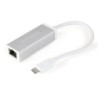 Adaptador de Red Ethernet Gigabit USB-C - Aluminio - Compatible con Puertos Thunderbolt 3 - Adaptador de Red LAN Externo USB Tip