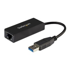 Adaptador Tarjeta de Red Externa USB 3.0 a Ethernet Gigabit - Conversor de Red NIC 10/100/1000 - Adaptador LAN Externo USB a RJ4
