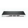 DGS-1210-28MP/E switch Gestionado L2 Gigabit Ethernet (10/100/1000) Energa sobre Ethernet (PoE) 1U Negro  Gris