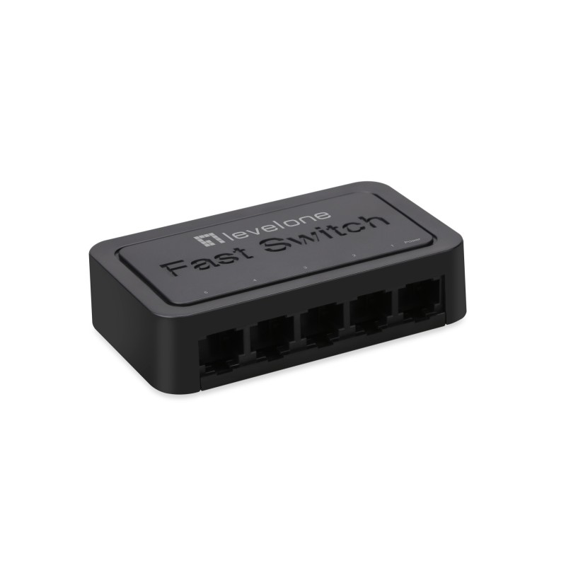 FEU-0512 switch No administrado Fast Ethernet (10/100) Negro